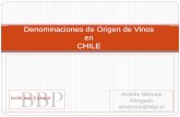 DO en Chile - AIDV IWLAValle del Malleco Denominaciones de Origen reconocidas por Decreto Supremo 464 del Ministerio de Agricultura Características: Normas de elaboración uniformes
