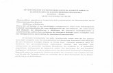 INTERVENCION DE HONDURAS ANTE EL COMIT't PARA LA · Honduras ratific6 la Convenci6n en el ario entrando2002 en vigor como ... constituyen delitos que se castigan con penas privativas
