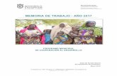 MEMORIA DE TRABAJO 2017 CAST Fotos - Pamplona · 2019-01-29 · Zapateria K. 40, 31001 Iruña Área de Acción Social Cooperación Al Desarrollo ... 3.1. Organigrama, recursos humanos