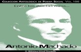 Cuaderno de poesía crítica nº. 100: Antonio Machado · las particularidades de un individuo: "La poesía es el diálogo del hombre, de un hombre, con su tiempo." O, como dijo su
