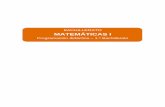 BACHILLERATO MATEMÁTICAS I - Junta de Andalucía · 2017-12-22 · planificación, desarrollo y evaluación de la materia Matemáticas I para el 1.º curso de Bachillerato, adaptado