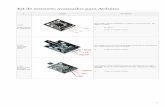 Kit de sensores avanzados para · PDF file 1 Kit de sensores avanzados para Arduino ít. Imagen Descripción KY001: Módulo Sensor de Temperatura Este módulo mide la temperatura y