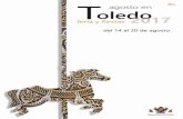 Toledo...Fiestas de Nuestra Patrona, la Virgen del Sagra-rio, que forman parte de nuestra cultura y nuestra historia como toledanos. Para ello, hemos preparado una oferta lúdica,