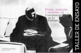 Poder rebelión memoria en taLLer de ensaYo - LUM...LA NOVELA La novela Conversación en La Catedral de Mario Vargas Llo- sa se publicó en 1969 luego de La ciudad y los perros (1962)
