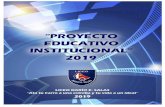 PROYECTO EDUCATIVO INSTITUCIONAL LICEO DARIO SALAS 2 · 1.1.- INTRODUCCIÓN La elaboración de este Proyecto Educativo Institucional ha sido el fruto de un largo trabajo que partió