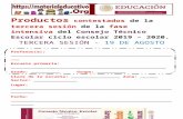 educacionprimaria.mx · Web viewProductos contestados de la tercera sesión de la fase intensiva del Consejo Técnico Escolar ciclo escolar 2019 – 2020. TERCERA SESIÓN - 19 DE