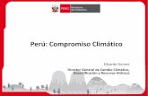 Perú: Compromiso Climático...La Estrategia Nacional ante el Cambio Climático es el documento orientador de todas las políticas y actividades relacionadas con el cambio climático