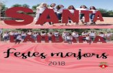 SALUTACIÓ ALCALDE - Ajuntament de Santa Bàrbarasantabarbara.cat/wp-content/uploads/2016/09/PROGRAMA-MA_STA.-BARBARA_2018.pdfteatre, enigmes, gimkanes, homenatges, paelles, especta-