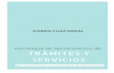 SISBÉN CHAPARRAL · de gobierno de San Andrés y Chaparral, municipios en donde se implementarán los primeros Centros Integrados de Servicio al Ciudadano CIS – SI con el fin de