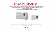 Baterías de condensadores de baja tensión con filtros de rechazo …docs.circutor.com/docs/M090B01-01.pdf · 2019-12-03 · CIRCUTOR,SA recomienda utilizar los cables y accesorios