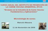 Sin título de diapositiva - ::: IPCVA :: Instituto de la Promoción de … MASANA.pdf · 2009-12-07 · Instituto Tecnología de Alimentos Centro de Investigación de Agroindustria