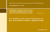 la producción agrícola - ECORFANecorfan.org/handbooks/Ciencias-ECOH-T_III/HCSEH_TIII.pdfa favor de la intervención del Estado en la economía, entre sus principales representantes