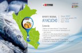 Reportes Regionales 2015 · hidrobiológicos en la región Ayacucho 2010-2015. 1 6.4 11.6 10.2 16.2 2010 2015 Promedio Regional Promedio Nacional S/ 9.7 S/ 7.1 S/ 6.5 S/ 1.8 Pollo