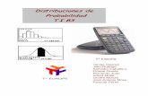 Distribuciones de Probabilidad TI 83cmapspublic.ihmc.us/rid=1171396864453_617745243_21597/a4distrib.pdf · Equipo de T3 España Distribuciones de Probabilidad TI833 PROYECTO T3 ESPAÑA