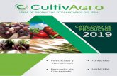 CULTIVAGRO 2019 - Instituto Peruano del Espárrago y ... · Es un insecticida del grupo de los piretroides que actúa rápidamente por contacto e ingestión tanto sobre adultos como