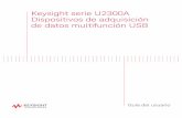 Keysight serie U2300A Dispositivos de adquisición de datos ...literature.cdn.keysight.com/litweb/pdf/U2351-90006.pdf · Este instrumento cumple con el requisito de rotulado de la