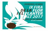 DIUMENGE 2 D’ABRIL IX FIRA DE LA FLOR I EL PLANTER SALT 2017novaweb.viladesalt.cat/contingut/slideshow/ProgramaFiraPlanter01_Final.pdf · DIUMENGE 2 D’ABRIL De 9.00 a 14.00h al