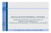 DELEGACION FEDERAL SONORAccds.semarnat.gob.mx/regiones/ccnds/2002-2004/sesiones...•En el caso de los lagos, lagunas o esteros o depósitos naturales de agua marina que se comuniquen