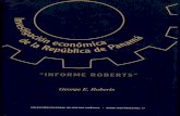 Investigación económica República Panamá George Roberts ... · incesante de estudiante o de profesional bisoño; o el encuentro fugaz con el voluminoso ejemplar, segunda edición,