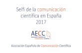 Selfi de la comunicación científica en España 2017¿Cuál fue tu formación inicial? Selfi de la comunicación científica en España 2017 BASE: 317 CCSS, Políticas, del Comportamiento