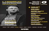 SUPER MINDS - WOBI...Organizado por WOBI, cada año, en distintas ciudades de América, Europa y Oceanía, World Business Forum es un evento de dos días que reúne a miles de mentes