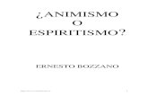 Animismo ou Espiritismo - Luz Espiritual · El artículo a que he aludido llevaba por título – Espiritualismo y crítica científica. Apareció en el número de diciembre de 1899