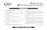 CONTENIDO - gaceta.diputados.gob.mxgaceta.diputados.gob.mx/PDF/59/2003/dic/20031209.pdf · G aceta P arlamentaria Año VII Palacio Legislativo de San Lázaro, martes 9 de diciembre