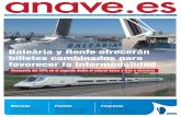 Baleària y Renfe ofrecerán billetes combinados para ... · 4 Situación del mercado anave.es | febrero 2015 L a bajada del precio del petró - leo en un 55% desde septiem - bre