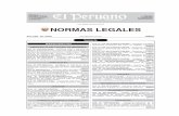 Cuadernillo de Normas Legales · 2016-09-26 · normas legales fundado en 1825 por el libertador simÓn bolÍvar lima, sábado 2 de marzo de 2013 año xxx - nº 12378 489927 aÑo