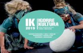 Kultur programazinoa URRIA-ABENDUA - Igorre · La cuota anual del a tarjeta amigo individual es de 30 euros. Para los miembros de la misma familia (mínimo 2) 25 euros y 20 euros