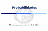Introduction to Probability...Estadísca 2019 - Prof. Tamara Burdisso 2 Probabilidades • El cálculo de probabilidades tiene su origen en los juegos de azar (contribuciones de Galileo,