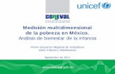 Medición multidimensional de la pobreza en México.... Medición multidimensional de la pobreza en México. Análisis de bienestar de la infancia Septiembre de 2011 Primer Encuentro