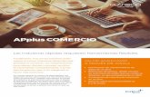 APplus COMERCIO · 4/25/2017  · • Planificación de visitas / diario de clientes y proveedores • Planificación de actividades de mercadeo, promociones y campañas • Servicio