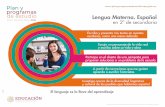 Lengua Materna. Español Cursos en línea · 2019-08-27 · cursos como desee Cursos en línea para implementar en las aulas el Plan y programas de estudio maestros somos pieza clave