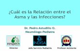 ¿Cuál es la Relación entre el Asma y las Infecciones?aconcagua.sochipe.cl/subidos/catalogo3/relacionasmainfecciones.pdf · –Bacterias atípicas: Cp más que Mp •Esto sugiere
