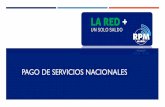 PAGO DE SERVICIOS NACIONALES - Red de Prepago de Méxicorpmmx.net/rpmhost/soporte/pdf/PRESENTACION Y... · COMISION FEDERAL DE ELECTRICIDAD Para recibir un pago de CFE: Comisión