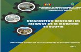 DIAGNOSTICO NACIONAL DE RESIDUOS INDUSTRIALES · Gobierno Autónomo Municipal de Cobija ... integral de residuos industriales, es así que en el Plan de Implementación de la Ley