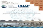 Libro de Resúmenes · Libro de Resúmenes XXXIX Congreso de Ciencias de Mar Recuperación y Protección de la Biodiversidad en un escenario de Cambio Global Facultad de Recursos