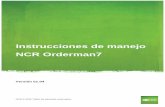 Instrucciones de manejo NCR Orderman7 Salvo errores o fallos de impresi£³n. Queda terminantemente prohibido