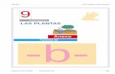 unidad didáctica LAS PLANTAS Anexo b - EDUCARM · 2009-01-19 · • Colorear cada sílaba del fonema / b / de un color, buscando entre las sílabas. • Colorear cada sílaba del