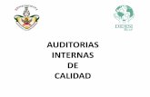 AUDITORIAS INTERNAS DE CALIDADcmas.siu.buap.mx/portal_pprd/work/sites/didesi...Repaso • Proceso sistemático, independiente y documentado para obtener evidencias de la auditoria
