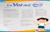 KULLA RAYMI VARIOS ESPACIOS DAN UN NUEVO ROSTRO AL …ueapch.net/site/wp-content/uploads/2018/07/La-Voz... · 2018-07-10 · de la diglosia puede ser la implementación de una nueva