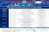 Programación del 3 al 11 de Mayo - Semana de la Bicicletasemanadelabicicleta.com/.../04/Poster-de-la-Semana-2019.pdf · 2019-04-26 · Taller de Cicloinfraestructura y participación
