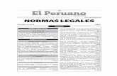 Publicacion Oficial - Diario Oficial El Peruano...El Peruano 518248 Jueves 6 de marzo de 2014 ENERGIA Y MINAS R.M. N 120-2014-MEM/DM.- Aprueban nuevos Criterios Técnicos que regulan