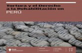 Tortura y el Derecho a la Rehabilitación en PERÚ · como responsable a la Policía Nacional y 105 al Ejército; la mencionada institución archivó definitivamente 142 de esas denuncias