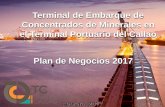 Terminal de Embarque de Concentrados de …...7 El Estado Peruano firmó con TC el Contrato de Concesión el 28 de Enero 2011; otorgándole el derecho a explotar y la obligación de