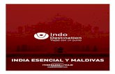 CRJM01 India Esencial y Maldivas - Indo Destination India Esencial y Maldivas.pdf · INDODESTINATION | 6 Jaipur, conocida como la ‘ciudad rosa’, fue construida en estuco de color