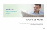 REPORTE DE PRENSA - cepb.org.bo · • Lecheros y PIL Andina discrepan por precios Mientras la Federación de Productores Lecheros de Cochabamba (Feprolec) exige un incremento de