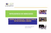 INTELIGENCIA DE MERCADOS - UASBportal.uasb.edu.ec/UserFiles/381/File/INTELIGENCIA_DE_MERCADOS.pdf · sido recolectada de una manera objetiva, analizada, interpretada, y usada para