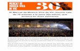 El Mercat de Música Viva de Vic reunirà més de 70 artistes ... · Carabén, Kiki Morente, Chicuelo, Andrea Motis, Lluís Gavaldà, Marinah, Lluís Gavaldà, Alba Carmona i Mercedes